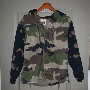 Furst of a Kind camo vintage jacket